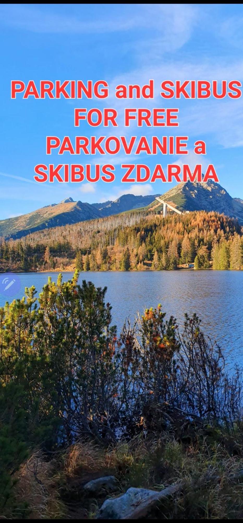 Apartmany Panorama 10X-90X Štrbské Pleso Exteriér fotografie